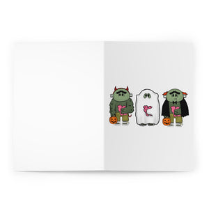 Halloween Gilbert-Greeting Cards (5 Pack)
