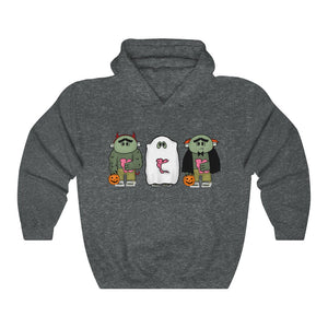 Halloween Gilberts Trio- Heavy Blend™ Hooded Sweatshirt