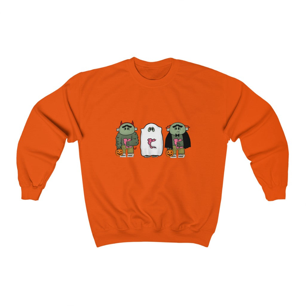 Halloween Gilberts Trio- Heavy Blend™ Crewneck Sweatshirt